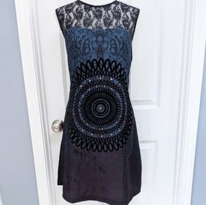Desigual Europa Dress Velvet XL